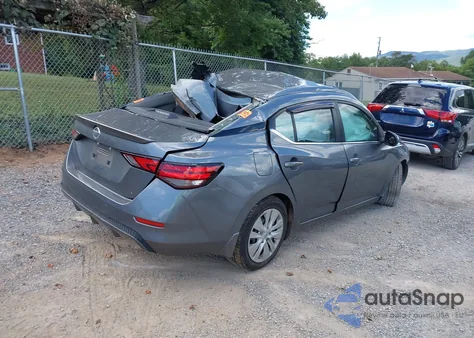 2022 Nissan Sentra S Xtronic Cvt z USA, uszkodzony, nr VIN 3N1AB8BV8NY280031